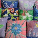 Coloured Pillows